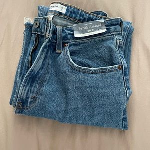 Abercrombie curve love high rise the 90s relaxed jeans